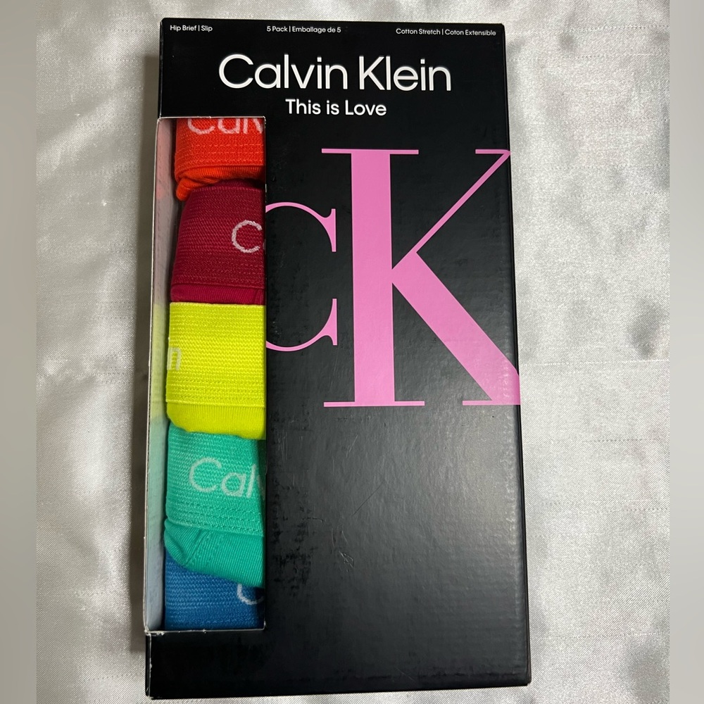 Calvin Klein Men's The Pride Edit 5-Pack Underwear, Size: S